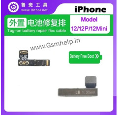 Luban Tag on Battery Repair Flex Cable for iPhone 12/12Pro/12Mini