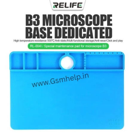 RELIFE RL-004I Microscope B3 Repair Pad Insulation High Temperature Silicone Pad