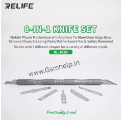 Relife RL-101B Aluminum Alloy Material 6 Blades Knife Set
