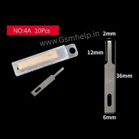 10Pcs No 4A Carving Blades For CPU PCB Glue Cutting Blade For PCB Repair