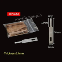 10Pcs No 4A Carving Blades For CPU PCB Glue Cutting Blade For PCB Repair