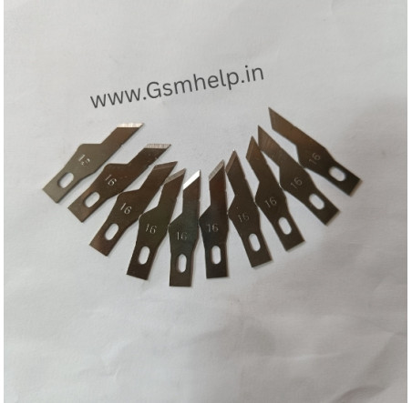 16 NO BLADE 10 PCS