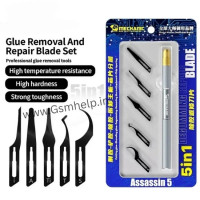 Mechanic Assassin 5 5 in 1 Blade Set for Motherboard IC CPU Repair