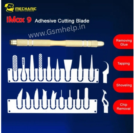 Mechanic iMax 9 Adhesive Cutting Blade CPU Opening IC Glue Removal Blade