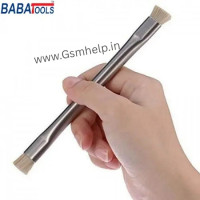 BABA 2 in 1 Stainless Steel PCB Board Cleaning Brush for Mobile Mainboard Computer Motherboard Circuit Board Cleaning