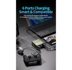 Mechanic F-Power 6 (40W) Smart LCD‑Display Charging Station