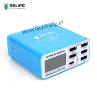 Relife RL304P Smart Digital Display 6 Port Charger