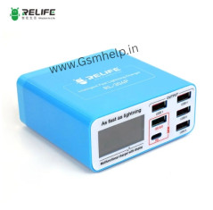 Relife RL304P Smart Digital Display 6 Port Charger