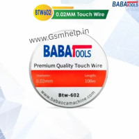 Baba BTW-602 0.02mm Cutting Wire Touch Separator Hard Steel Cutting Wire L100M