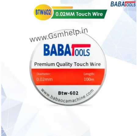Baba BTW-602 0.02mm Cutting Wire Touch Separator Hard Steel Cutting Wire L100M Baba BTW-602 0.02mm Cutting Wire Touch Separator Hard Steel Cutting Wire L100M