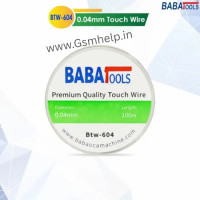 Baba BTW-604 0.04mm Cutting Wire Touch Separator Hard Steel Cutting Wire L100M