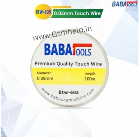 Baba BTW-605 0.05mm Cutting Wire Touch Separator Hard Steel Cutting Wire L100M