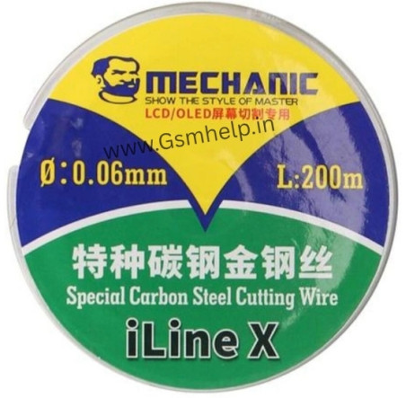 Mechanic iLine X Special Carbon Steel Cutting Wire 0.06mm 100m Blister Mechanic iLine X Special Carbon Steel Cutting Wire 0.06mm 100m Blister
