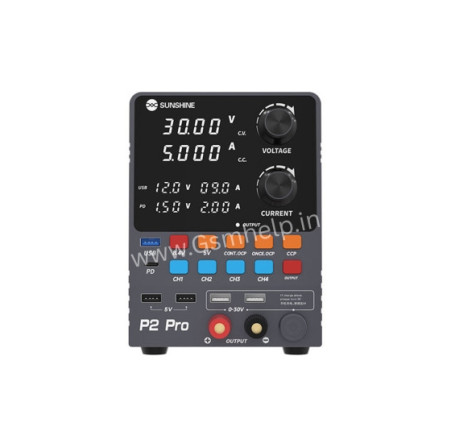 Sunshine P2 Pro 4-Segment Storage Channel High Precision Adjustable DC Stabilized Power Supply - 330W Sunshine P2 Pro 4-Segment Storage Channel High Precision Adjustable DC Stabilized Power Supply - 330W