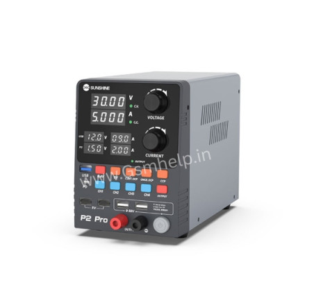 Sunshine P2 Pro 4-Segment Storage Channel High Precision Adjustable DC Stabilized Power Supply - 330W Sunshine P2 Pro 4-Segment Storage Channel High Precision Adjustable DC Stabilized Power Supply - 330W