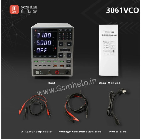 YCS 3061VCO Adjustable Digital Display DC Power Supply (30V / 6A) YCS 3061VCO Adjustable Digital Display DC Power Supply (30V / 6A)