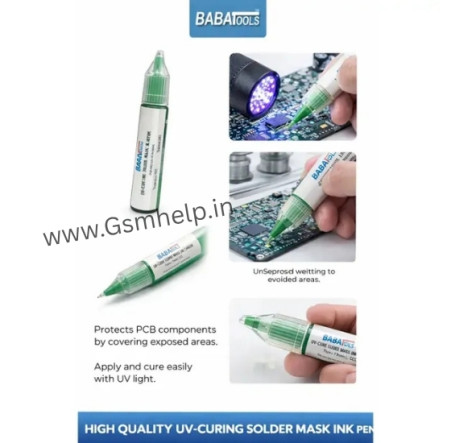 BabaTools GUV900 UV Curing Solder Mask Ink (Green) BabaTools GUV900 UV Curing Solder Mask Ink (Green)