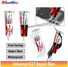 AAA+ G17 Quick Dry Strong Adhesive Glue For Back Cover /Middle Frame Mobile Phone Glue 50ML (Black)