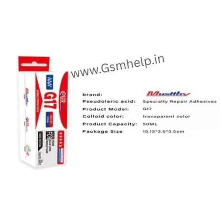 AAA+ G17 Quick Dry Strong Adhesive Glue For Back Cover Middle Frame Sealent Glue 50ML (Transparent)
