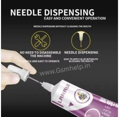 Lanrui I9 Strong Black Adhesive Glue 55ml for Mobile Phone Repairing