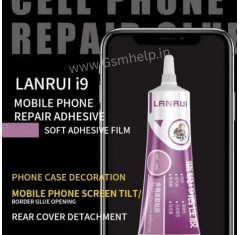 Lanrui I9 Strong Black Adhesive Glue 55ml for Mobile Phone Repairing