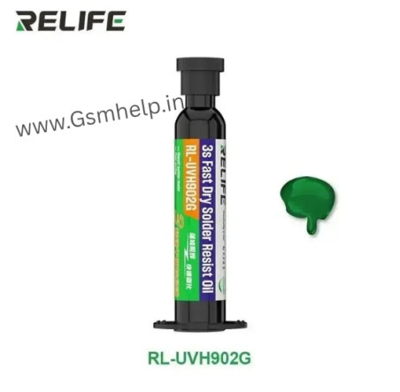 Relife RL-UVH902 3S UV Quick Curing Solder Mask for Mobile Phone Jumper Wire Mask