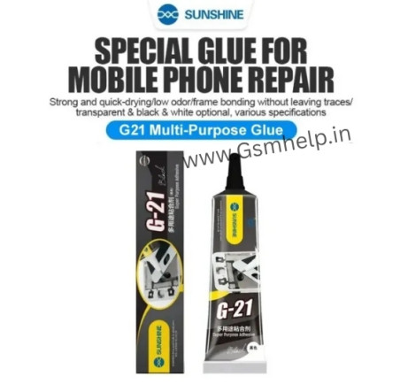 Sunshine G21 LCD Adhesive Glue Multi-Function Sealent Glue (Black)