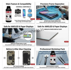 AT-001 All in One Frame Removing Liquid For iPhone X to Upper Models/ Edge Model/ Lcd/ Super Emoled Paper Display