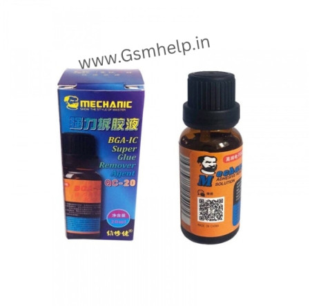 MECHANIC BGA IC QC-20 SUPER GLUE REMOVER AGENT 20ML