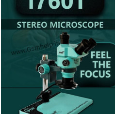 iOne i760T Pro 65x Zooming Next Genaration Trinocular Stereo Microscope