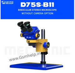 Mechanic D75S-B11 Industrial Binocular Stereo Microscope With 0.5X Lens