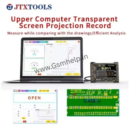 JTX A9 Digital Waveform Ammeter Voltage And Current Tester JTX A9 Digital Waveform Ammeter Voltage And Current Tester