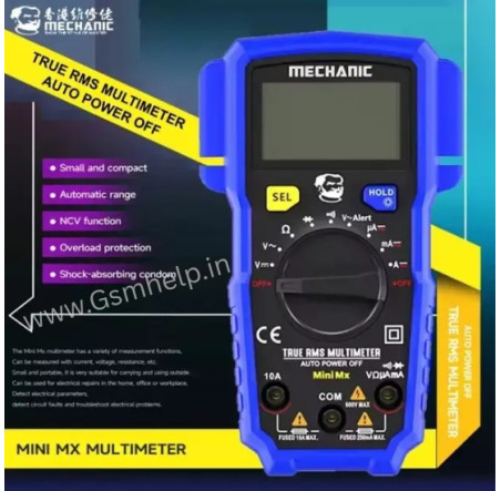Mechanic Mini MX Intelligent Mini Multimeter