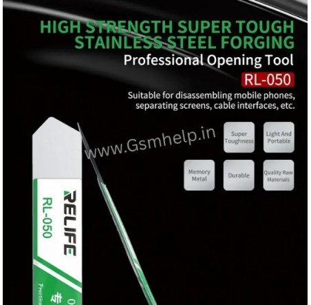 Relife RL-050 Mobile Opening Tool Blade Shape