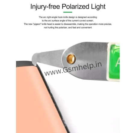 RELIFE RL-060A EDGE DISPLAY TEARDOWN KNIFE WITH SANDPAPER