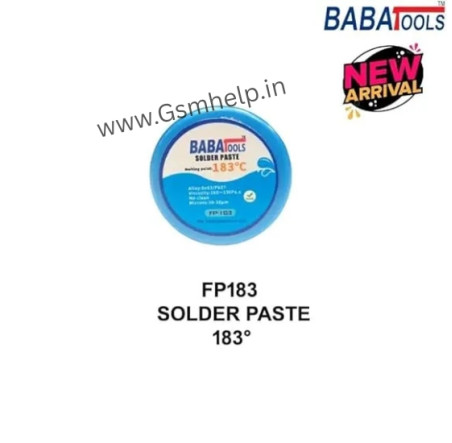 BABA Tools FP183 PPD High-Quality Solder Paste – Precision, Strength, and Reliability at 183°C BABA Tools FP183 PPD High-Quality Solder Paste – Precision, Strength, and Reliability at 183°C