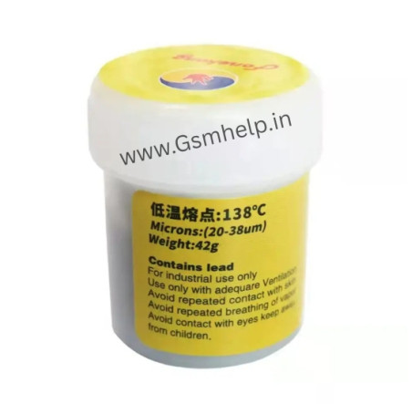 Fonekong 138 183 Degree PPD Solder Paste For PCB BGA Reballing