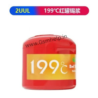 2uul Red Skull Solder Paste-199c-50g Tin Paste for Mobile phone Repair