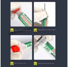 Mechanic TS38 Solder Flux Paste Low Temperature 138C PCB IC Soldering Paste