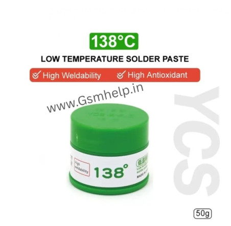 YCS Solder PPD Paste 138°C (50 Gram)