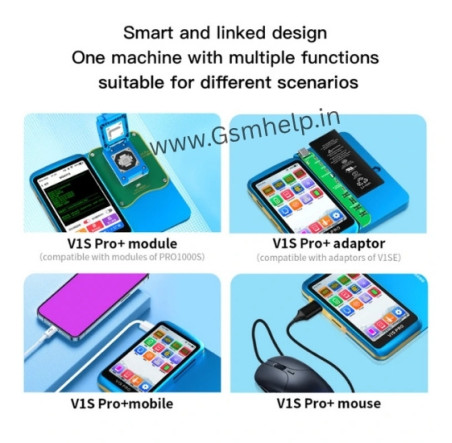 JCID V1S PRO PROGRAMMER FOR IPHONE X TO 14PM NAND REPAIR WITH 3 MODULES - BGA315 BGA110 BGA70 JCID V1S PRO PROGRAMMER FOR IPHONE X TO 14PM NAND REPAIR WITH 3 MODULES - BGA315 BGA110 BGA70
