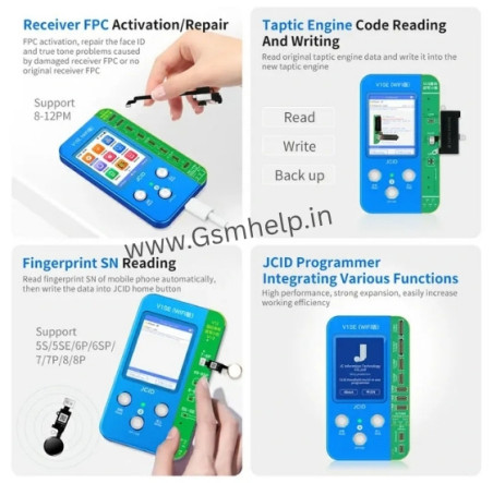 JCID V1SE WiFi Programmer Only With 1 Truetone Stripe JCID V1SE WiFi Programmer Only With 1 Truetone Stripe