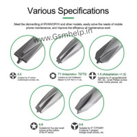 RELIFE RL-728A Screwdriver Set for Phone and Laptop Repair Strong Magnetic Disassembly Tools