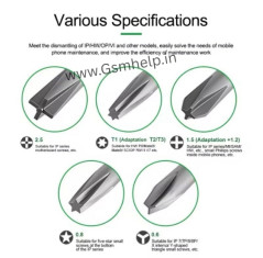 RELIFE RL-728A Screwdriver Set for Phone and Laptop Repair Strong Magnetic Disassembly Tools