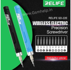 Relife SD-22E Precision Wireless Electric Screwdriver with 10 Screwdriver Bits