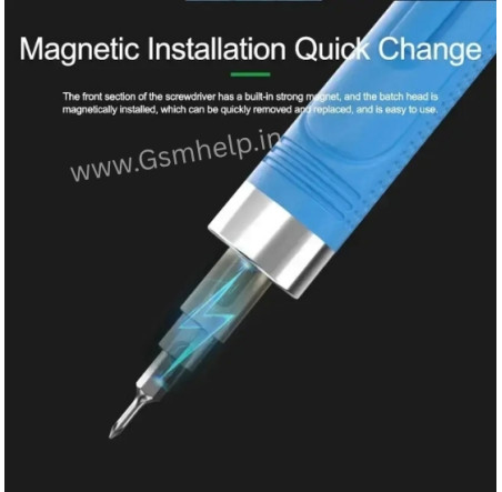 Relife SD-22E Precision Wireless Electric Screwdriver with 10 Screwdriver Bits
