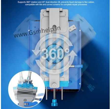 SUNSHINE S-918F Plus V2.0 5-in-1 LCD Screen Separator Curved Flat Screen Heating Glue Removal Repair Tool 