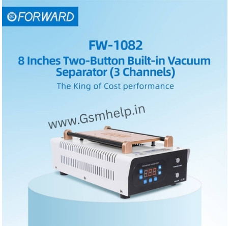 Forward FW-1082 8 Inches Two-Button Built-in Vacuum Separator With 3 Channels