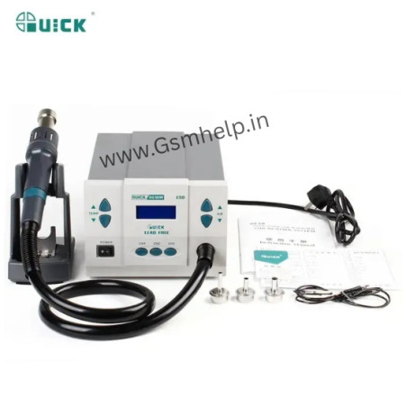 Quick 861DW+ Lead Free Hot Air SMD Rework Station With Heat Changing Channels