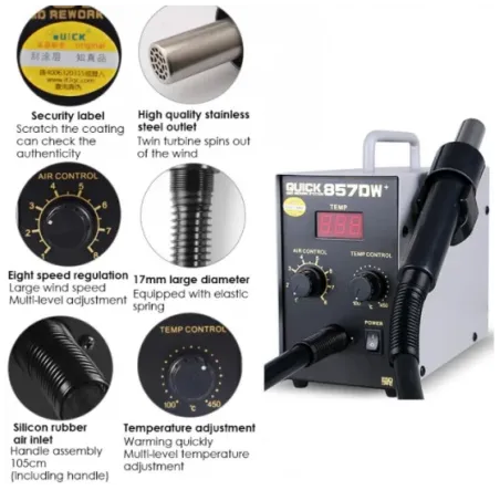 QUICK 857DW+ QUICK 857DW+